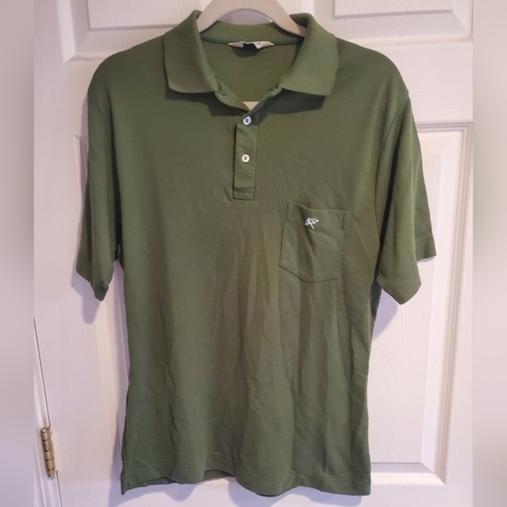 VINTAGE Arnold Palmer Robert Bruce‎ Polo Green Large